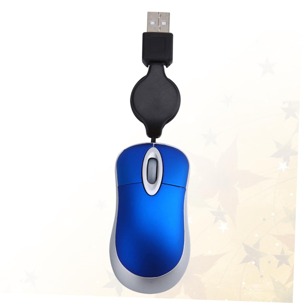 Gadpiparty 3pcs Mini USB Wired Mouse - Mute, Retractable Cable, Compact Design for Laptop, Travel & Office Use