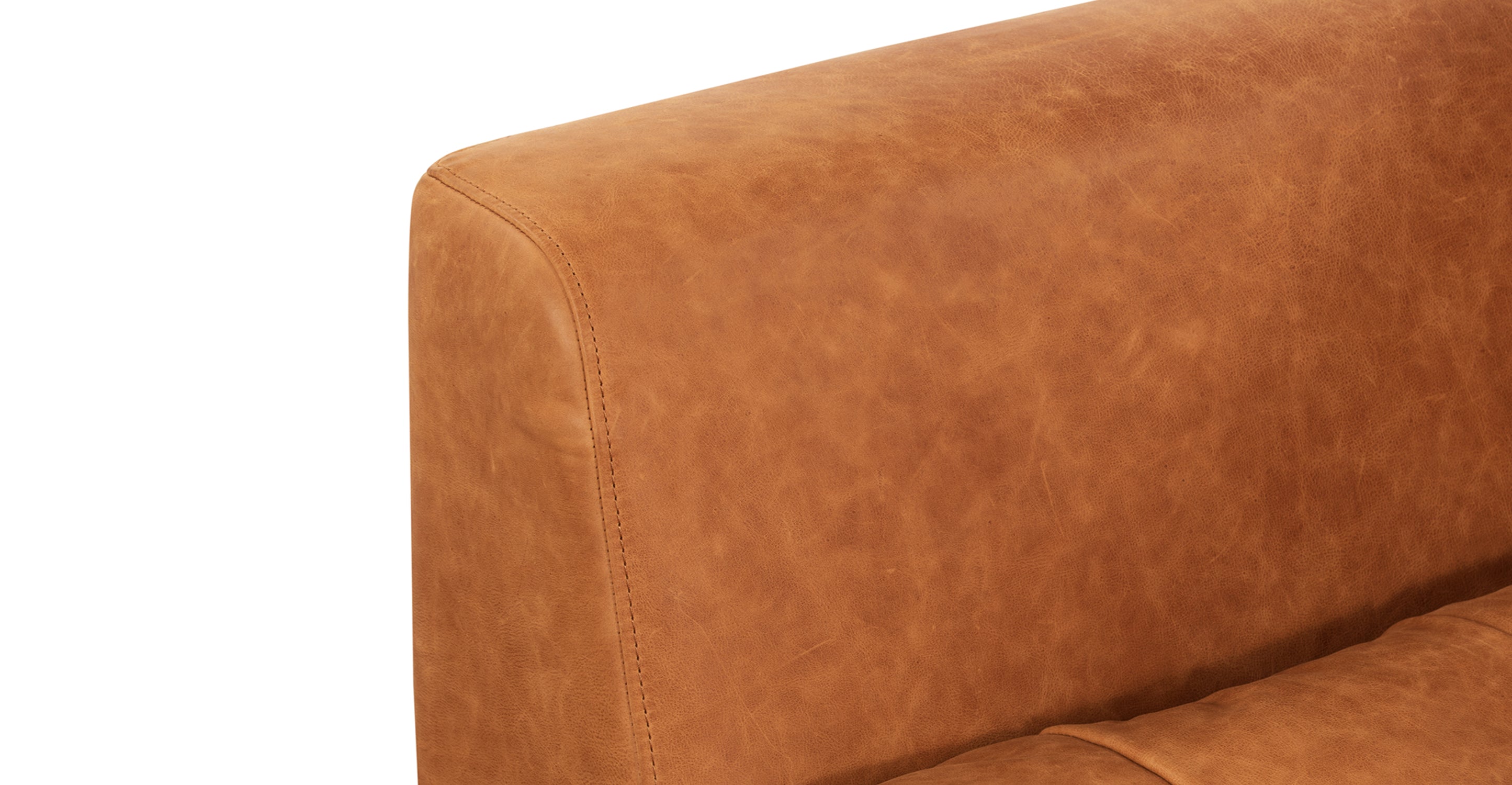 Modern Calle Right Facing Sectional Sofa - L-Shaped Corner Couch for Living Room, Family Room & Small Spaces | Comfortable Fabric Upholstery with Reversible Chaise