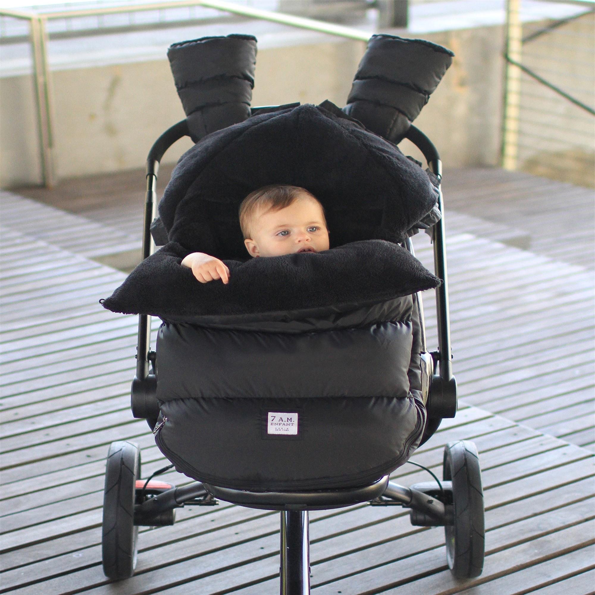 7AM Enfant PlushPOD - Premium Baby Car Seat Stroller Blanket & Travel Accessory for Cozy Naps On-The-Go | Perfect for Road Trips, Airplane Travel & Stroller Outings