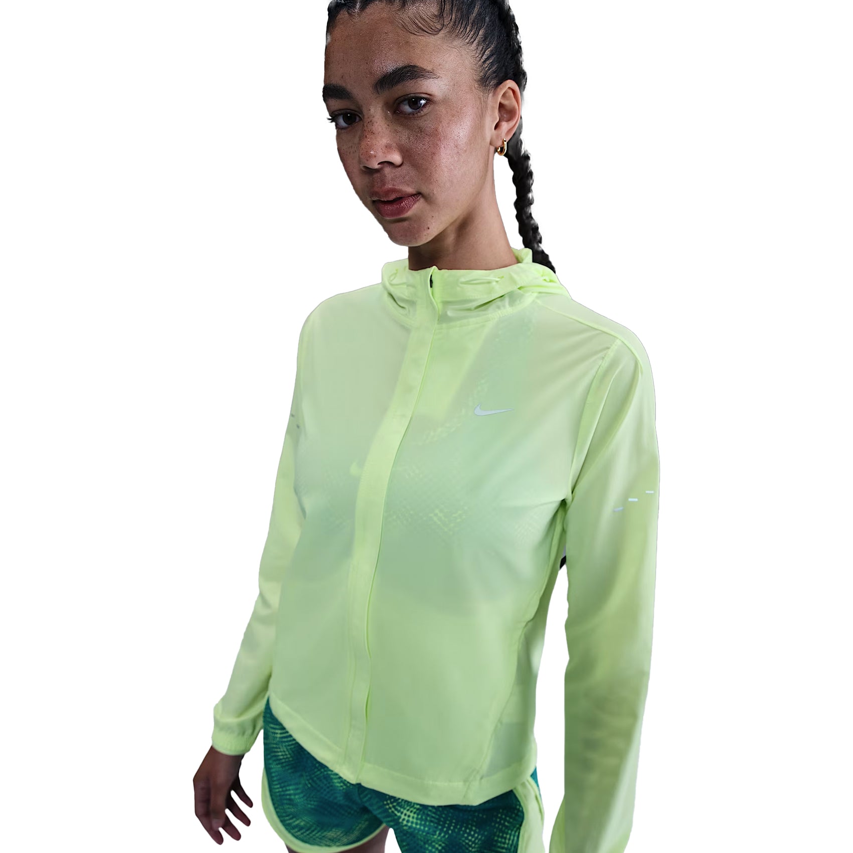 Nike Women's Swift Repel Packable Running Jacket - Lightweight Waterproof Windbreaker for Outdoor Jogging & Hiking