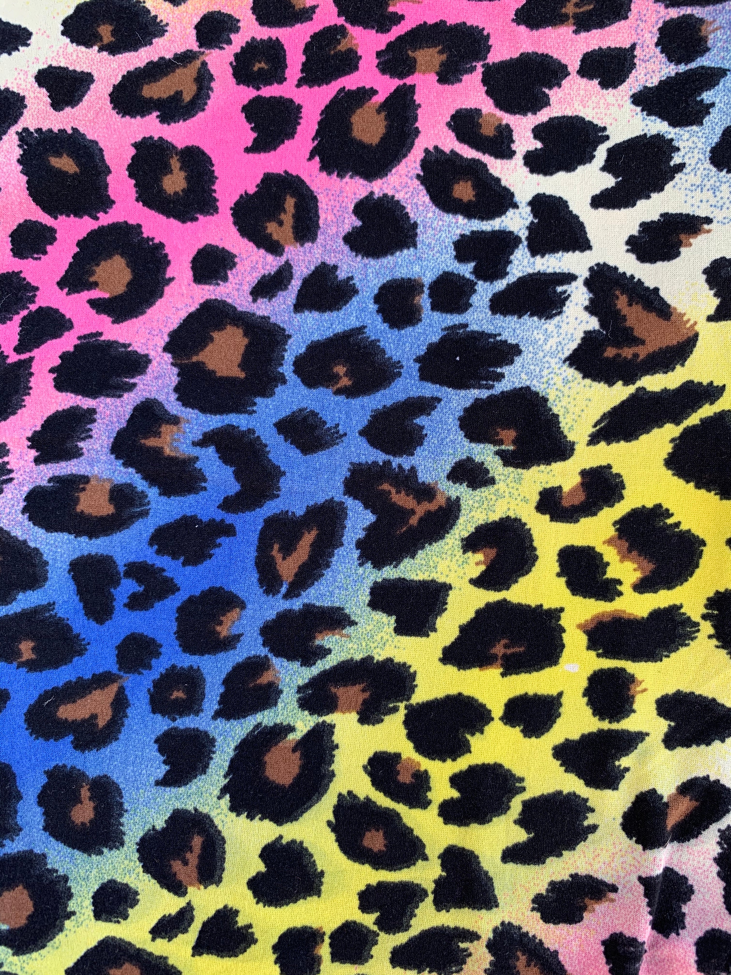Rainbow Leopard Print Face Mask - Reusable & Washable for Adults - Fashionable Animal Print Design - Perfect for Parties, Halloween, and Costume Events