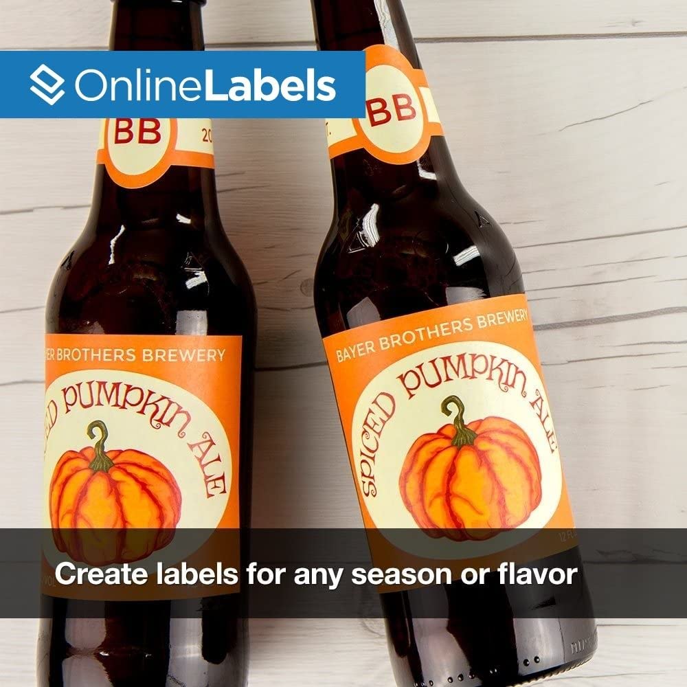 400 Beer Bottle Labels - 3.49