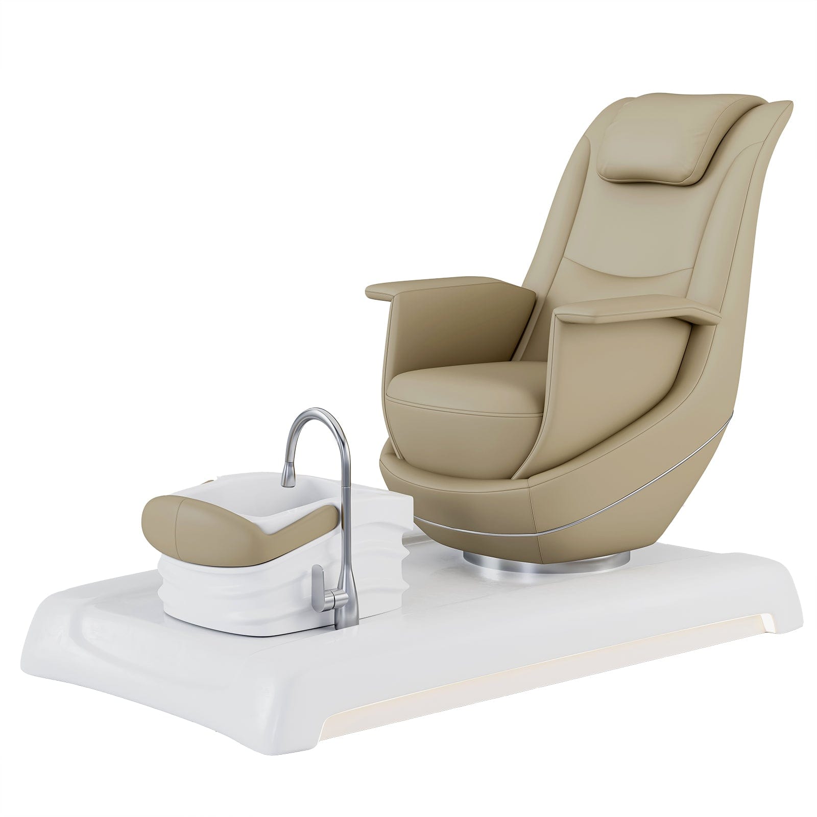 BENORAVO Modern Pedicure Spa Chair - Adjustable Massage Salon Chair for Nail & Foot Care - Perfect for Home Spa, Nail Salons & Beauty Parlors