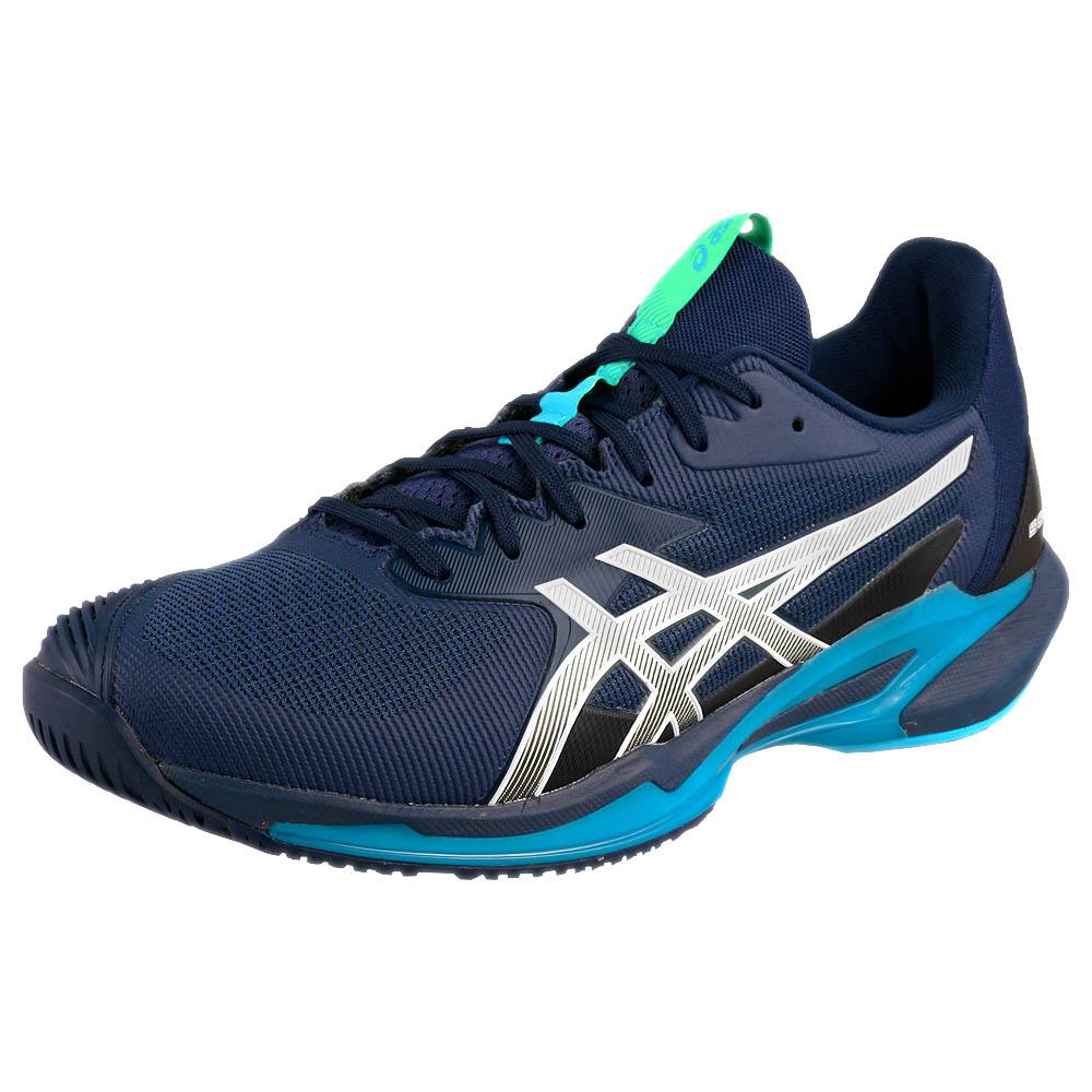 ASICS Men's Solution Speed FF 3 Tennis Shoes - Lightweight Performance Court Shoes for Men in Blue Expanse/White | Perfect for Competitive Play & Training Sessions