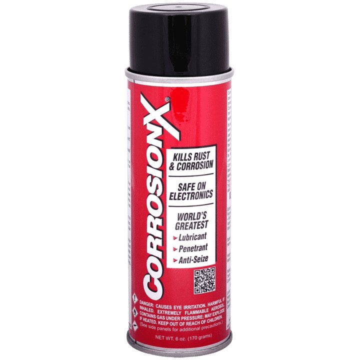 CorrosionX Cleaner & Lubricant Spray - Multi-Purpose Rust Prevention & Lubrication for Tools, Automotive, Marine & Outdoor Equipment - Ideal for DIY, Mechanics & Industrial Use