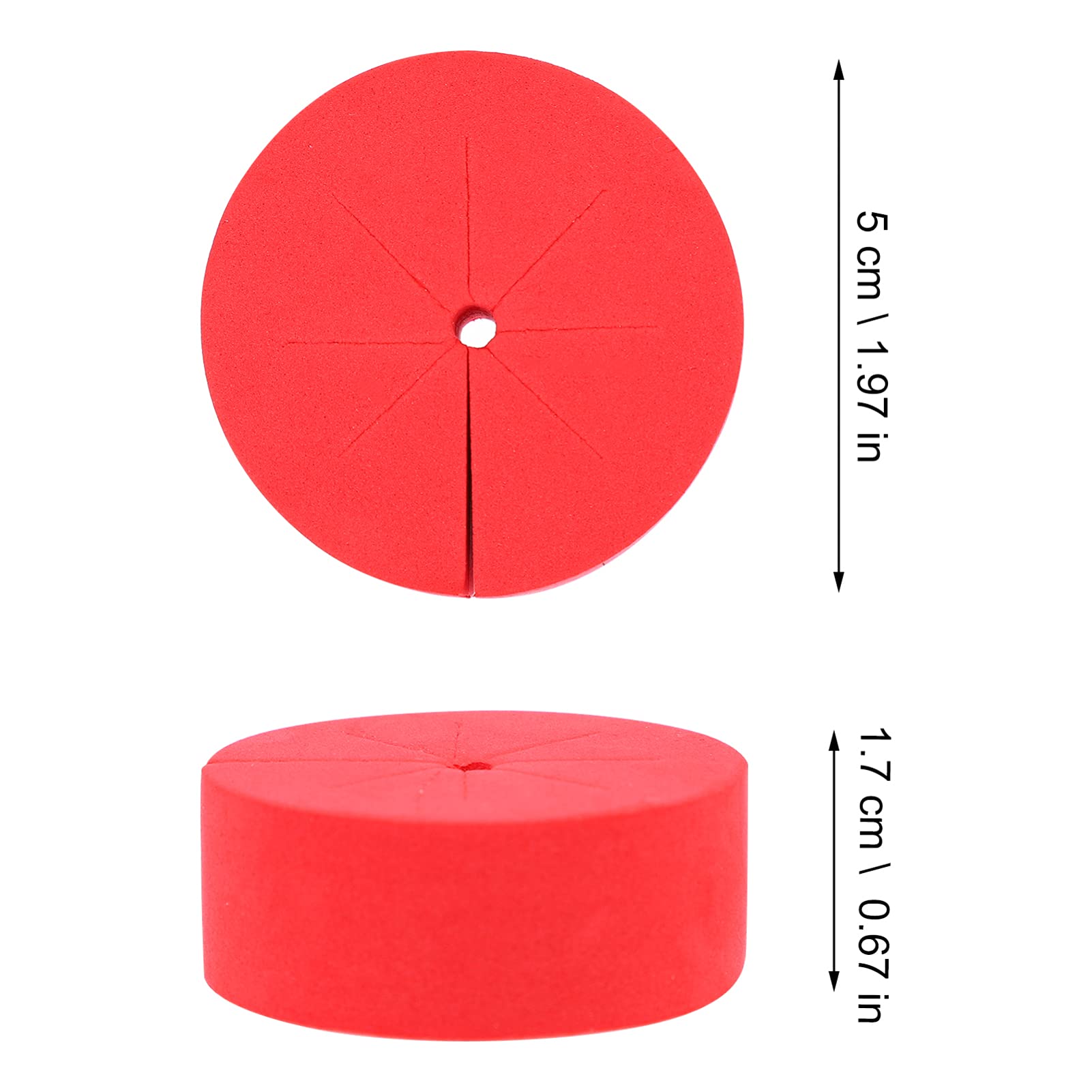 GANAZONO 100 Pcs Garden Clone Collars - Round EVA Plant Support Rings for Hydroponics, Seedlings & Plant Propagation - Perfect for Indoor Gardening, Greenhouse & Vertical Farming