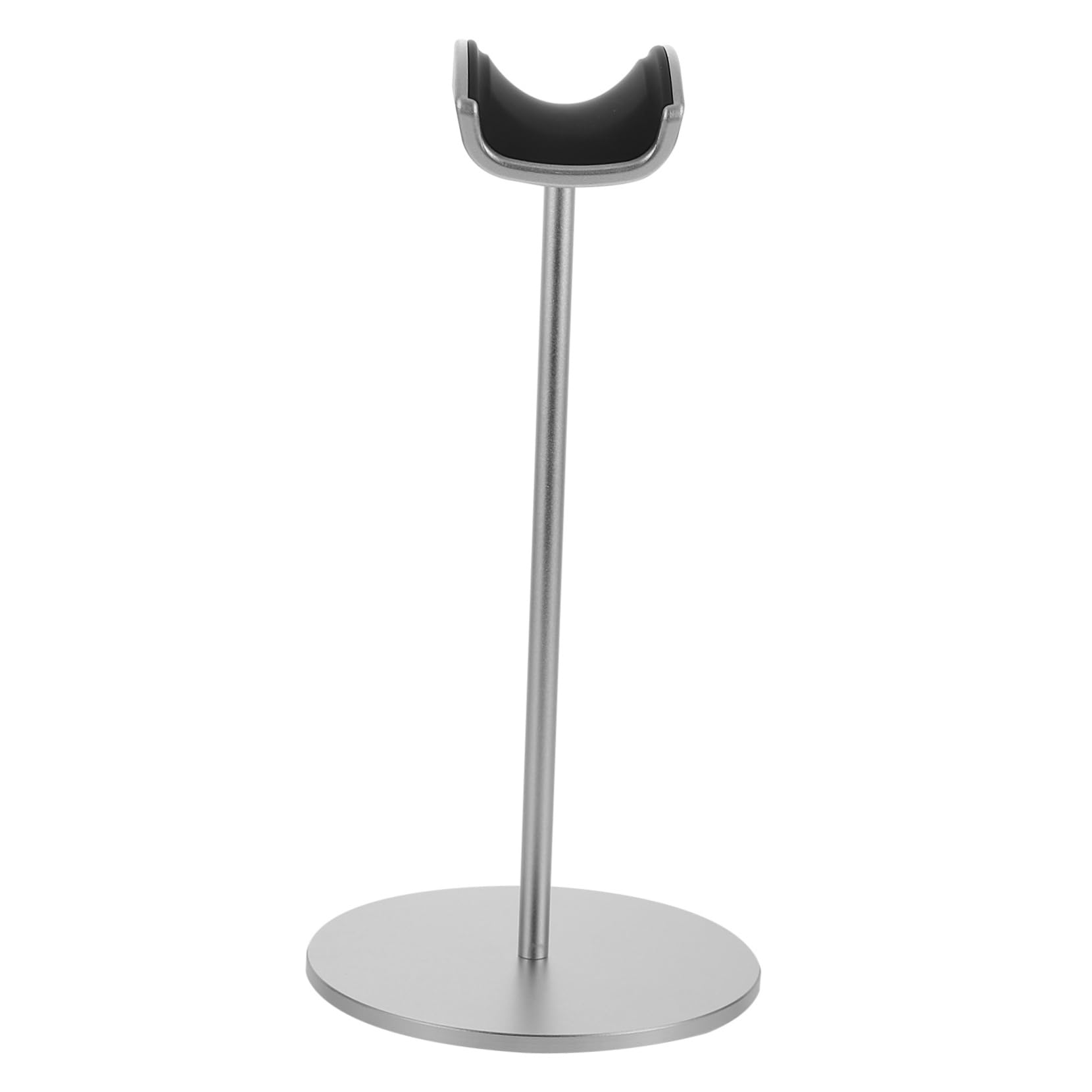 Premium Wireless Headphone Stand - Silver 28.5X12X12CM | Desktop Organizer for Gaming Headsets, Computer Accessories & Office Setup | Durable Headset Holder for Workstations, Home Office & Gaming Stations