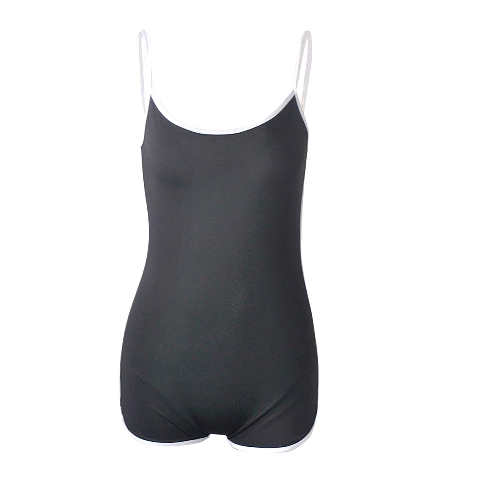 Women's Shapewear Bodysuit - Sling Hemming Sports Jumpsuit, Sleeveless Sexy Shortsuit for Workout & Everyday Wear | Perfect for Yoga, Gym & Casual Outfits