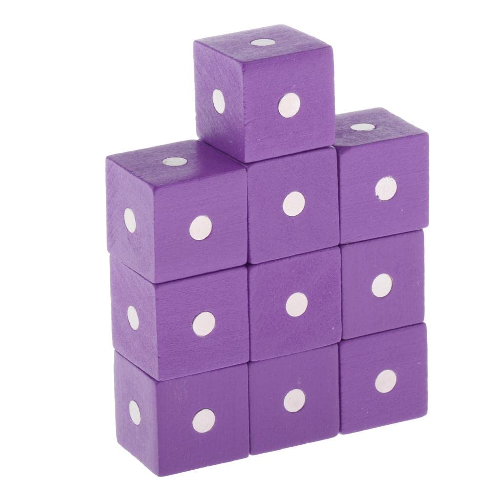 Colorful Wooden Cube Blocks for Kids - Early Learning & Educational Toys | Montessori Teaching Aids | STEM Preschool Activities | Perfect for Classroom, Homeschool & Toddler Playtime