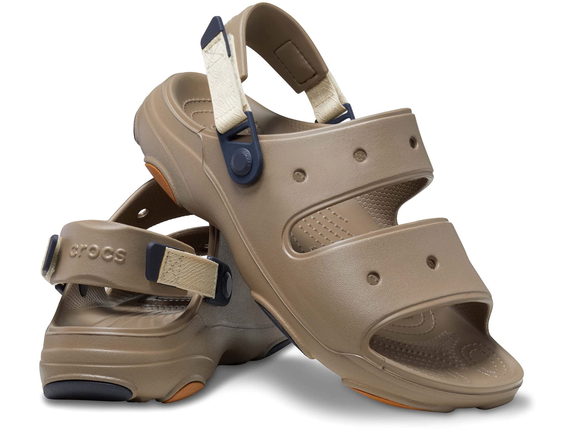 Crocs Unisex Classic All-Terrain Sandals - Comfortable Waterproof Slip-On Shoes for Men & Women - Perfect for Beach, Pool, Hiking & Outdoor Adventures
