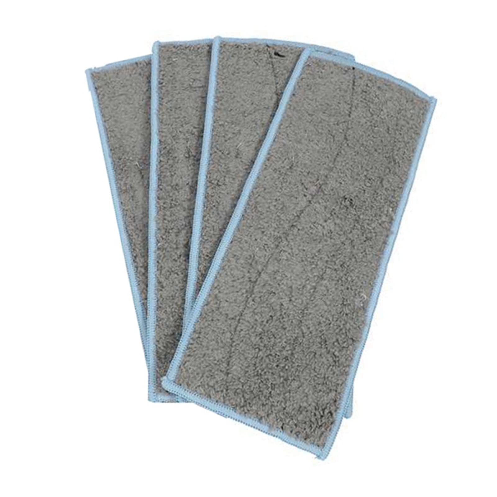 6 Pack Washable Reusable Mopping Pads for iRobot Braava Jet M6 - Compatible Wet & Dry Vacuum Cleaner Replacement Pads (4 Wet Pads + 2 Dry Pads) - Perfect for Hardwood Floors, Tile & Laminate Cleaning