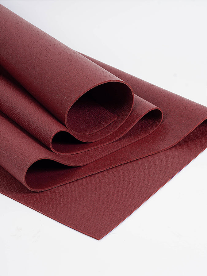 Eco-Friendly Travel Yoga Mat 3mm - Oeko-Tex Certified Non-Slip Exercise Mat for Yoga, Pilates & Home Workouts - Perfect for Travel, Studio & Outdoor Use