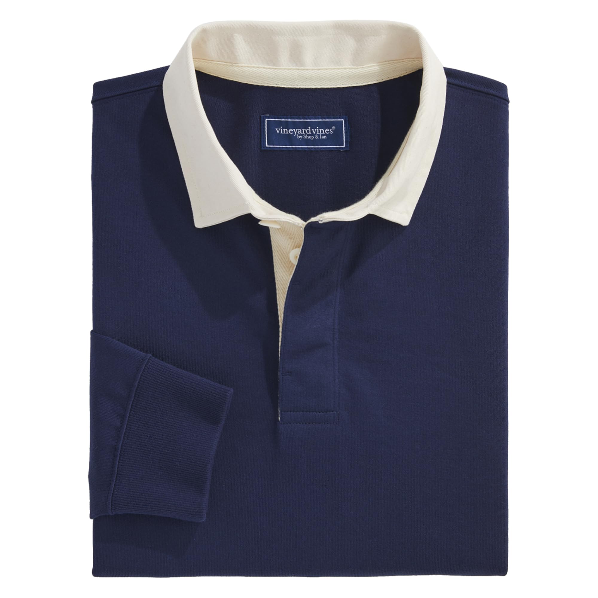 Vineyard Vines Men's Rugby Shirt | Classic Fit Polo for Casual & Business Wear | Perfect for Golf, Office & Weekend Outings