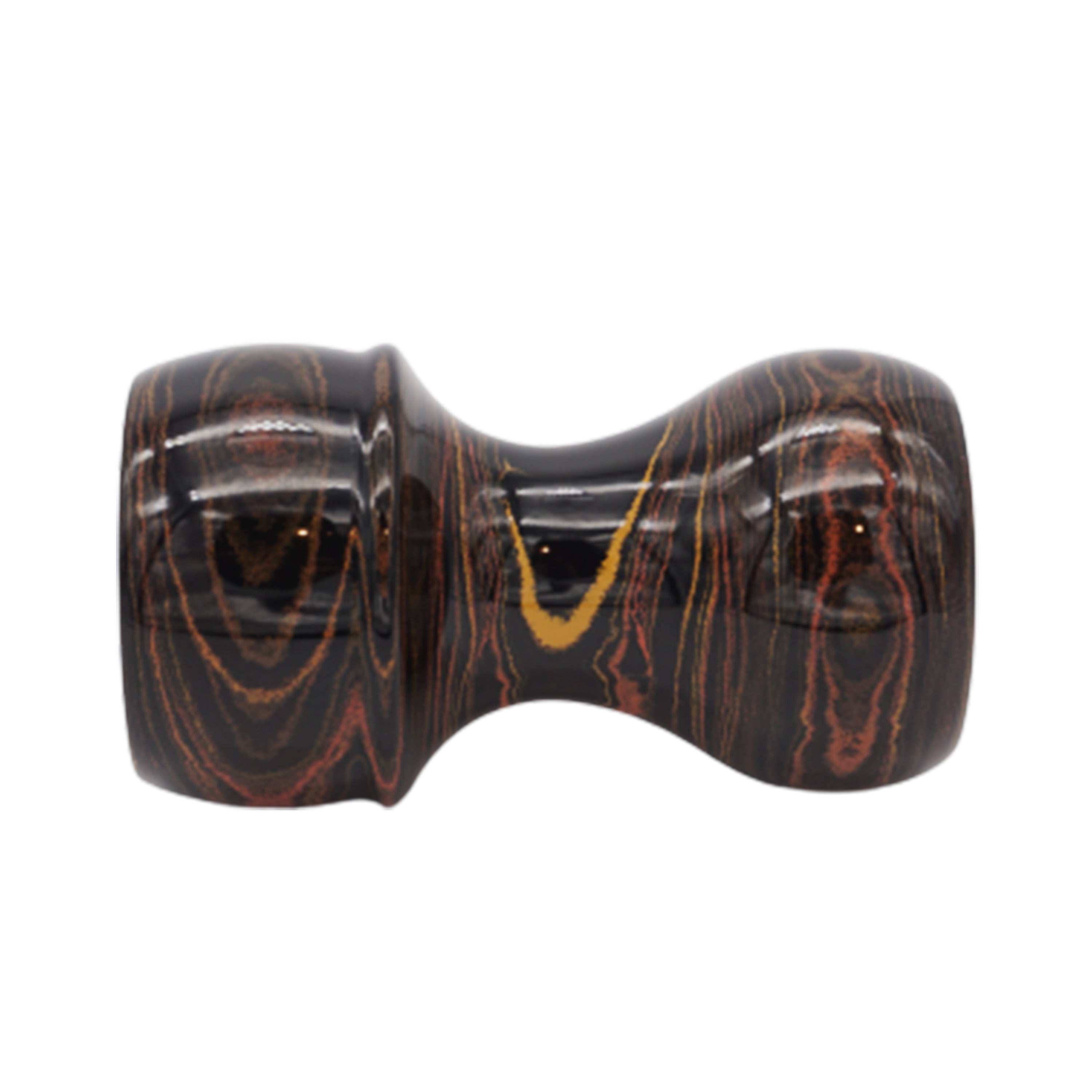 Premium Honey Ebonite Handmade Shaving Brush Handle - Fits 24mm & 26mm Knots - Perfect for Wet Shaving, Barber Shops & Luxury Grooming Gifts