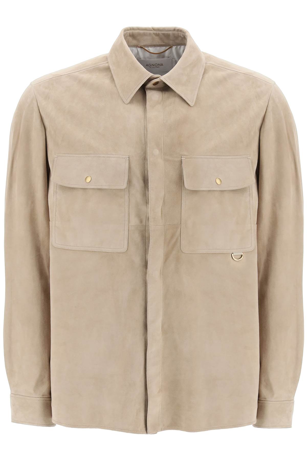 Agnona Suede Overshirt Jacket for Men & Women | Stylish Casual Layering Piece for Fall & Winter | Perfect for Office, Travel & Outdoor Activities