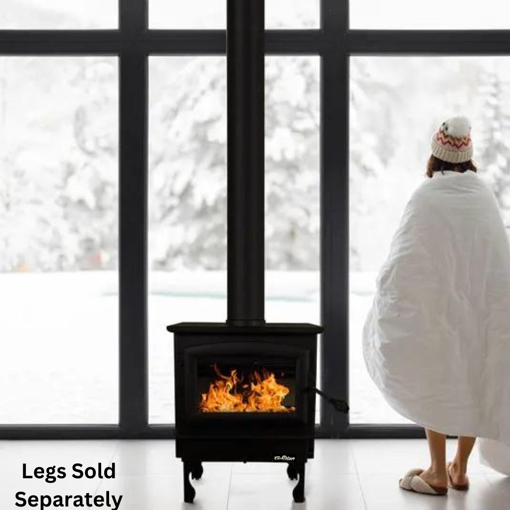 Model 21 NC Wood Stove - High Efficiency EPA Certified | Made in USA | Perfect for Home Heating & Cabin Warmth