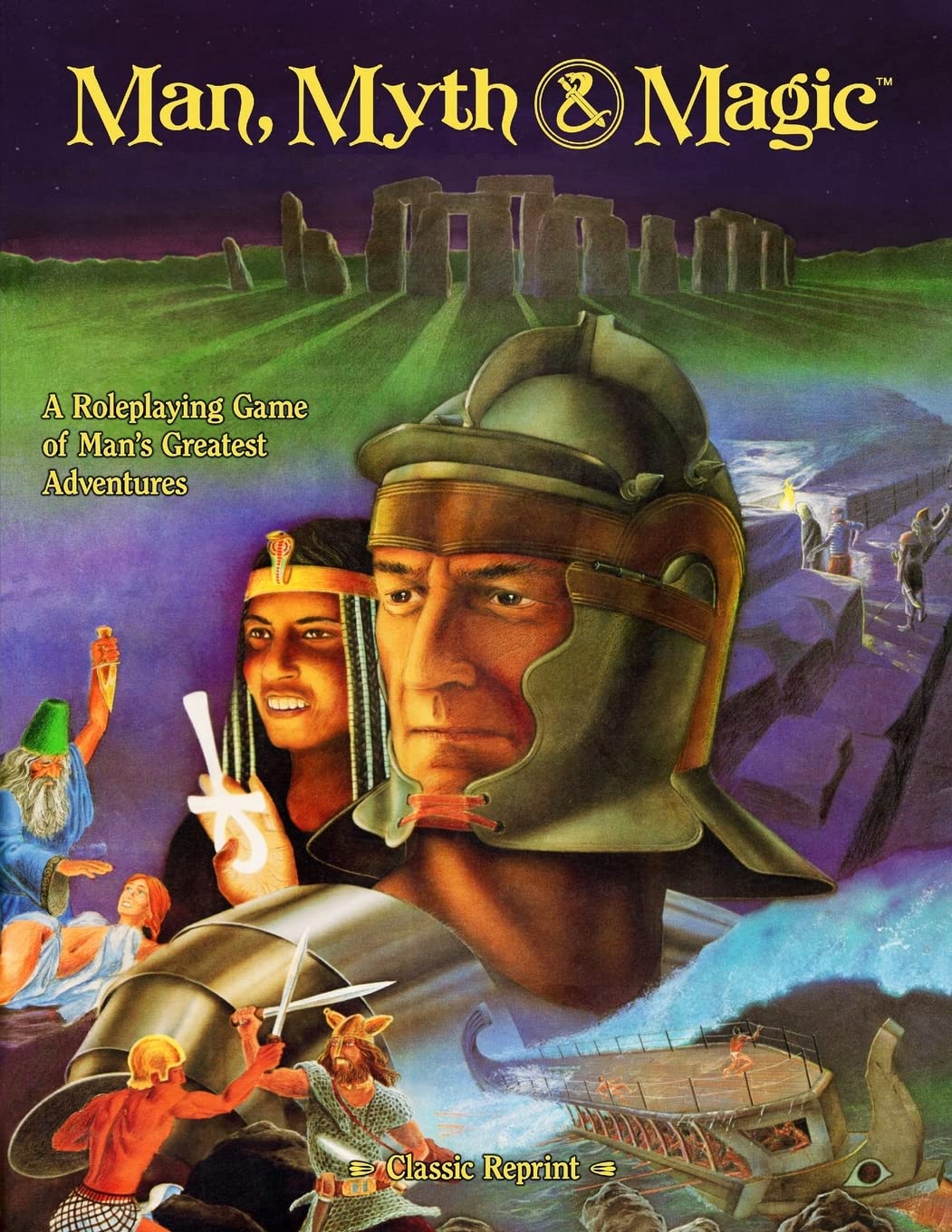 Man, Myth & Magic RPG - Classic Reprint Tabletop Roleplaying Game | Fantasy Adventure for Game Nights & Storytelling