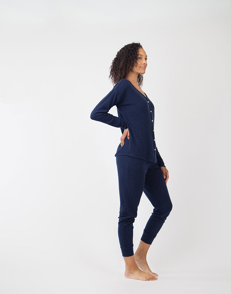Garner Jogger Pants - Navy Heather Color | Comfortable Men's Joggers for Running, Lounge & Casual Wear