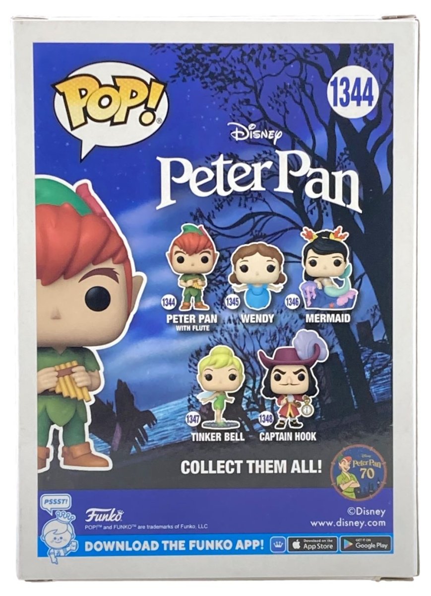 Jeremy Sumpter Autographed Peter Pan Funko Pop Vinyl Figure #1344 with JSA COA - Disney Movie Collectible for Fans & Gift Idea