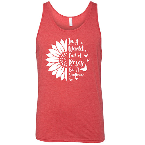 Unisex Sunflower Shirt - Be Unique in a World Full of Roses | Casual Wear, Summer Outfits, Gift Ideas