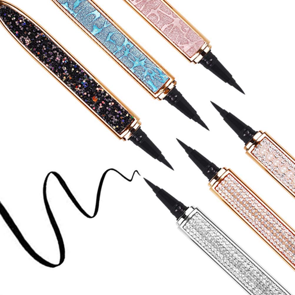 Agaze Line N Lash Quick-Drying Liquid Eyeliner Pen - 2 in 1 Self-Adhesive Lash Glue & Eyeliner, Waterproof No-Skip Smudge-Proof Makeup Pencil for Long-Lasting Eye Looks - Perfect for Daily Wear, Special Occasions & Professional Makeup Artists