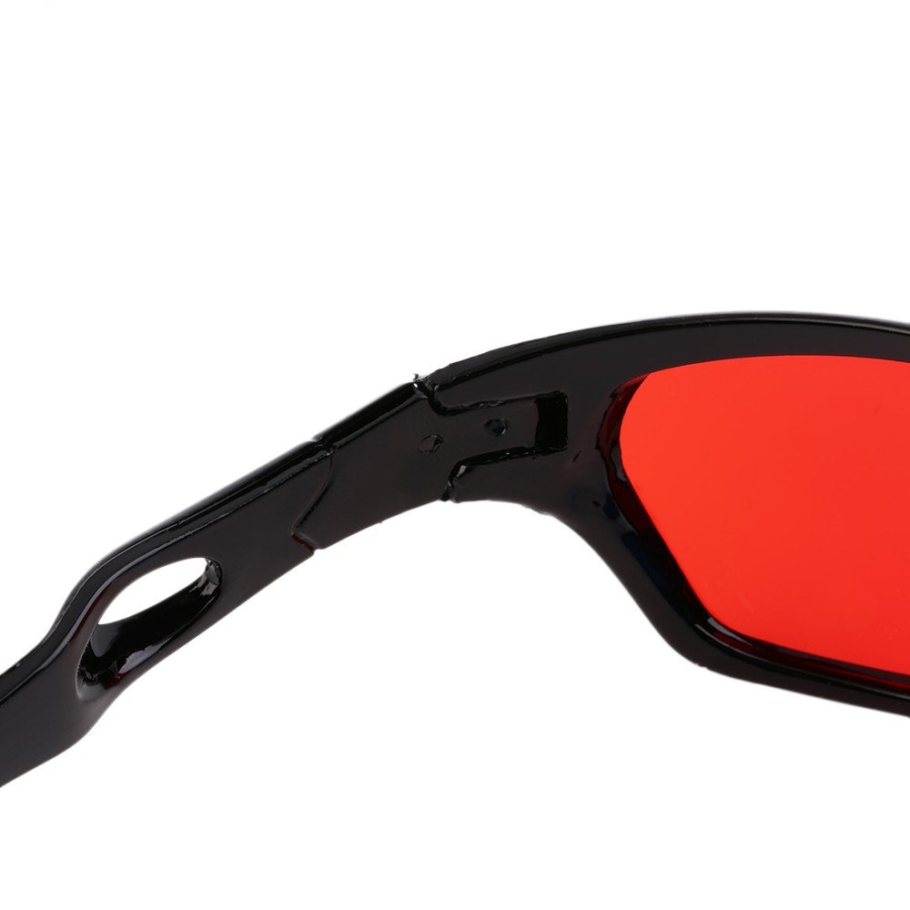 Jambar JD-11-01 Red-Blue 3D Glasses - Anaglyph Sports Style (1-Pack) for TV, Computer, Projector & Magazine Viewing - Perfect for Movies, Gaming & 3D Comics