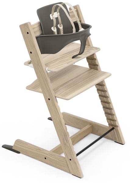 Stokke Tripp Trapp High Chair - Adjustable Baby & Toddler Wooden Chair with Safety Harness - Perfect for Dining, Feeding & Learning at Home
