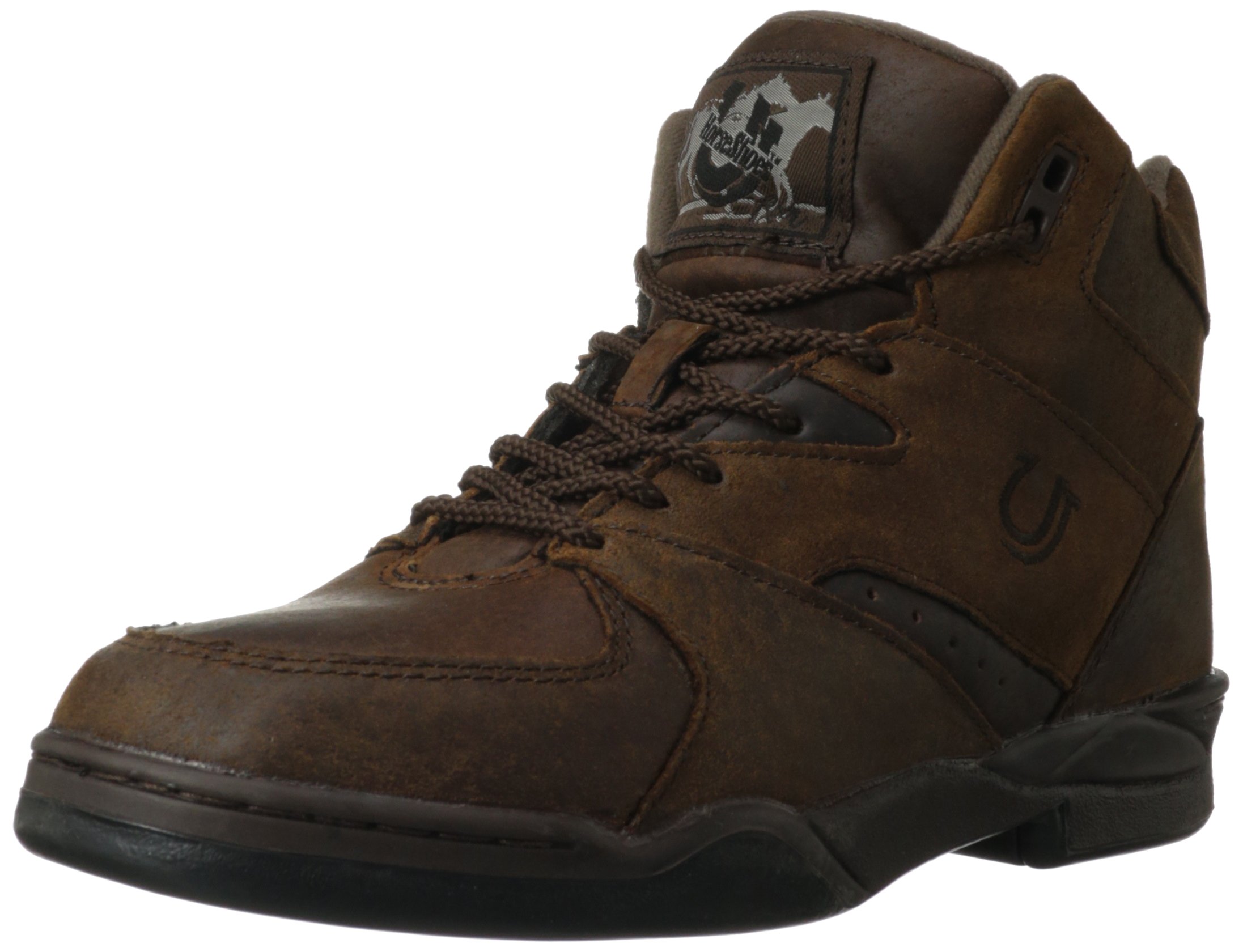 Roper Men's Athletic Horseshoe Work Boots - Comfortable & Durable Shoes for Construction, Hiking & Outdoor Work
