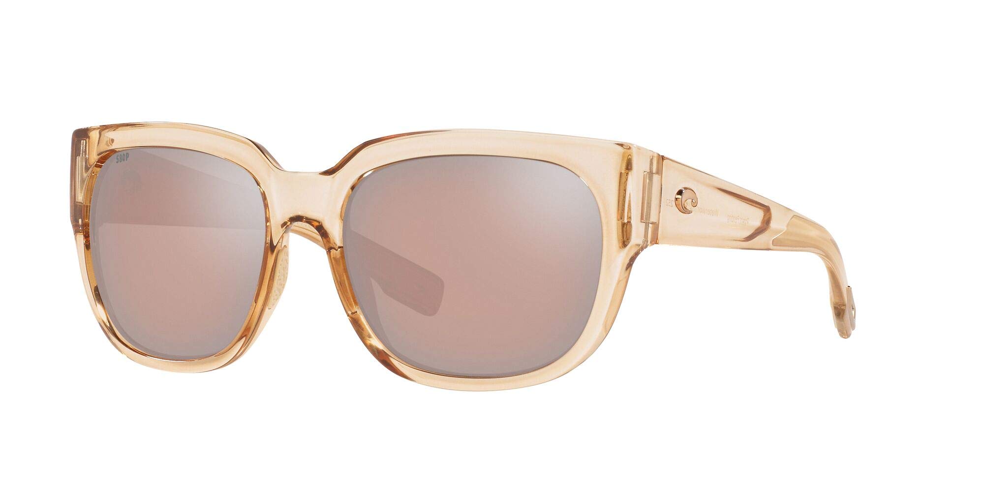 Costa Del Mar Women's Waterwoman 2 Square Polarized Sunglasses UV Protection for Beach, Boating & Outdoor Activities
