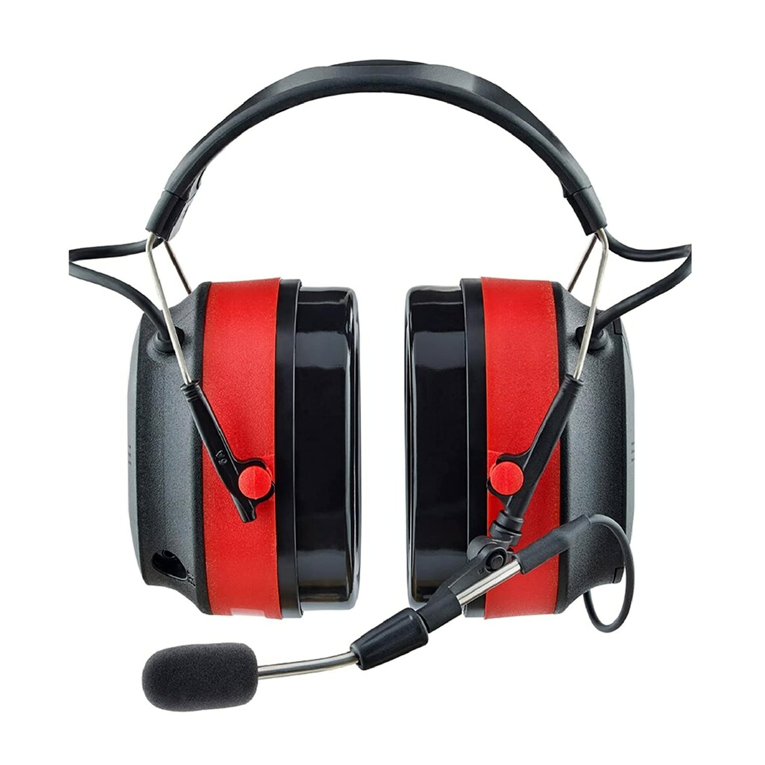 3M Pro-Comms Electronic Hearing Protector with Bluetooth & Noise-Canceling Microphone - NRR 26 dB Wireless Earmuffs, Premium Gel Cushions (90546-SIOC) - Ideal for Shooting Ranges, Construction Sites & Industrial Work Environments