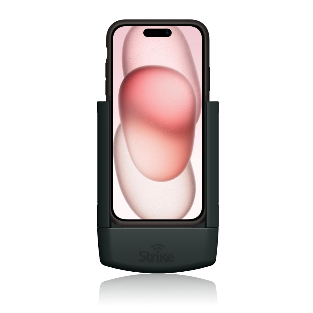 iPhone 15 Car Mount Holder - Universal Phone Stand for Apple Cases - Perfect for Driving, Commuting & Road Trips