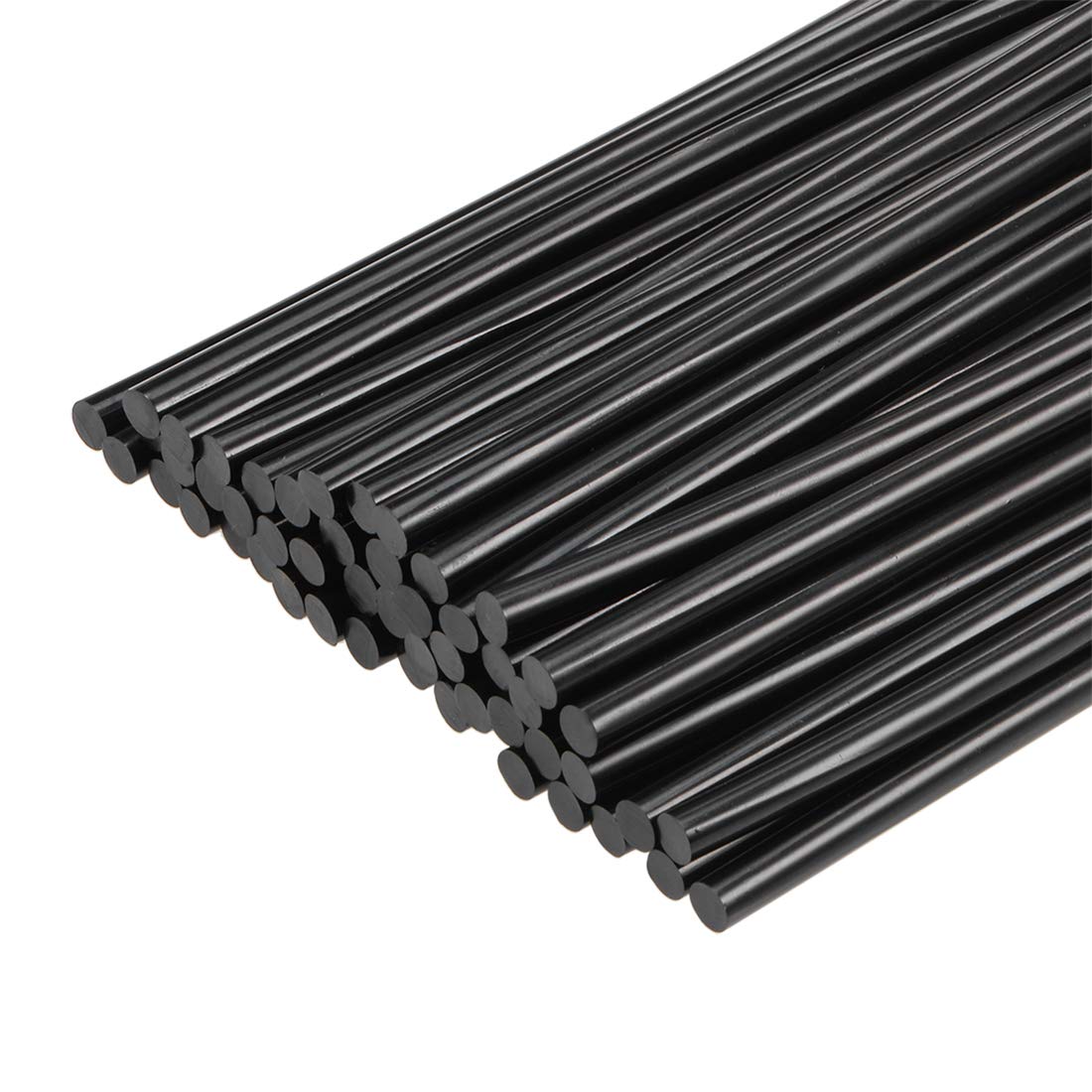 uxcell Mini Hot Glue Gun Sticks 4-inch x 0.27-inch (50pcs) - Black Adhesive Sticks for Crafting, DIY Projects & Home Repairs - Compatible with Most Mini Glue Guns