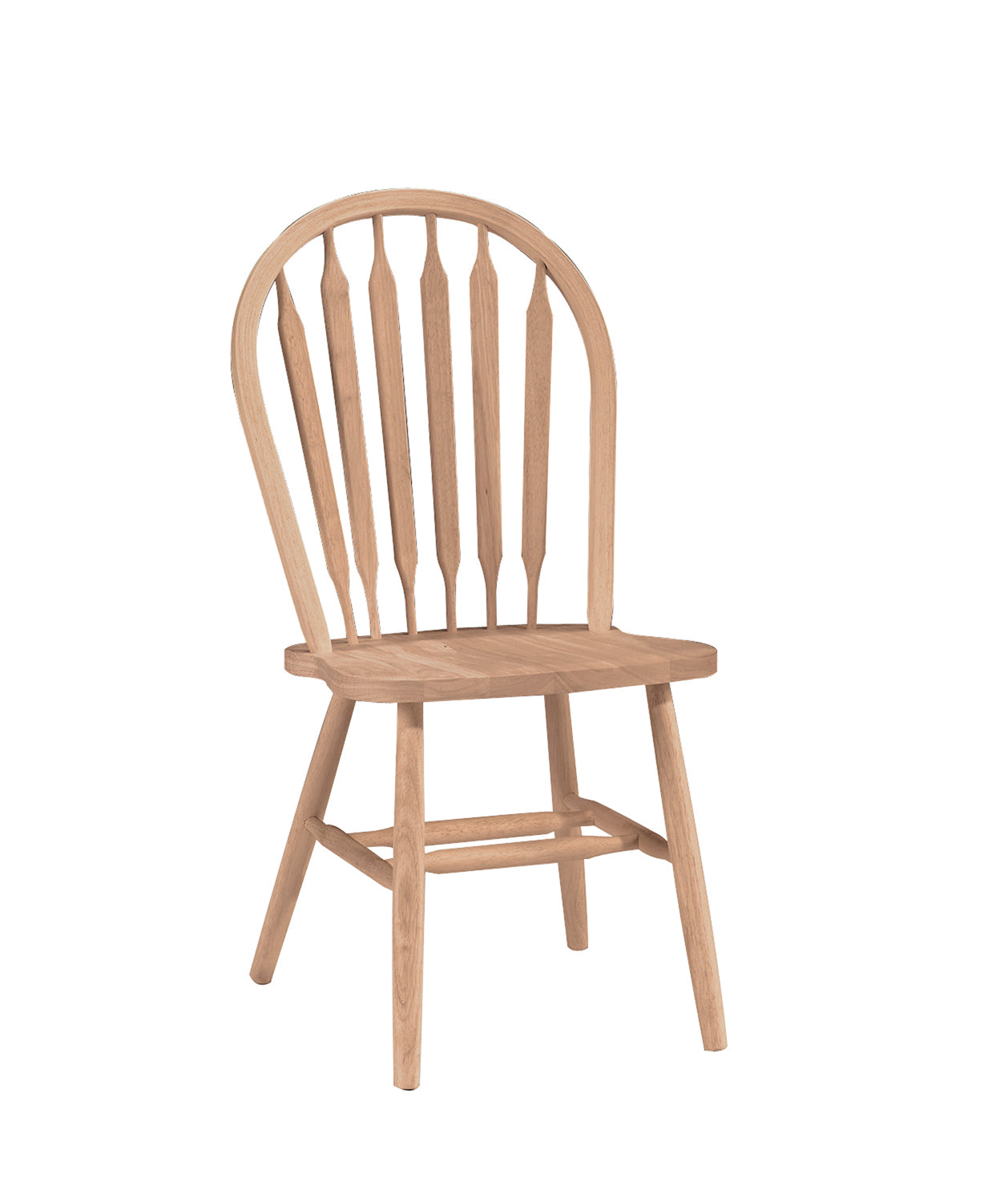 Handcrafted Arrowback Windsor Chair - Solid Wood Dining Chair for Kitchen, Dining Room & Office - Classic Farmhouse Style Home Decor