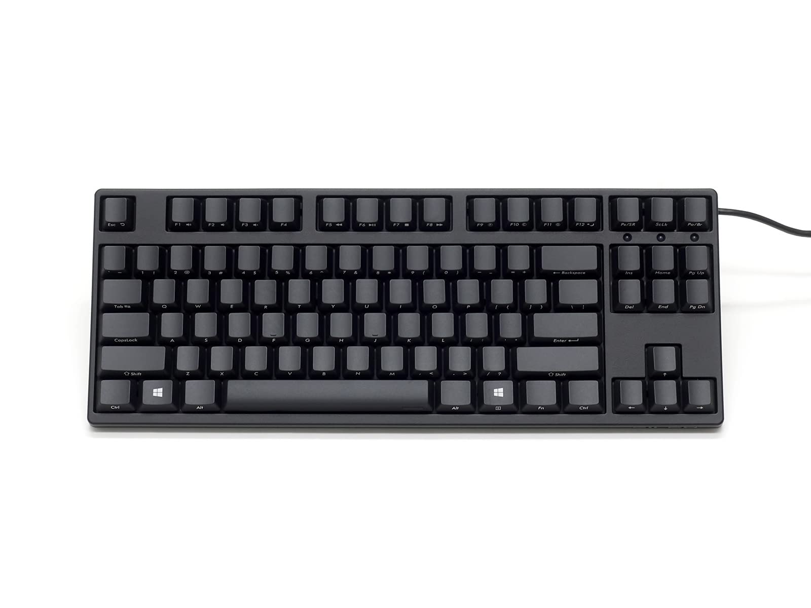 FILCO Stingray TKL Ninja Mechanical Gaming Keyboard - Cherry MX Low Profile Red Switches - Compact Tenkeyless Design for PC & Mac - Perfect for Esports, Typing & Office Work