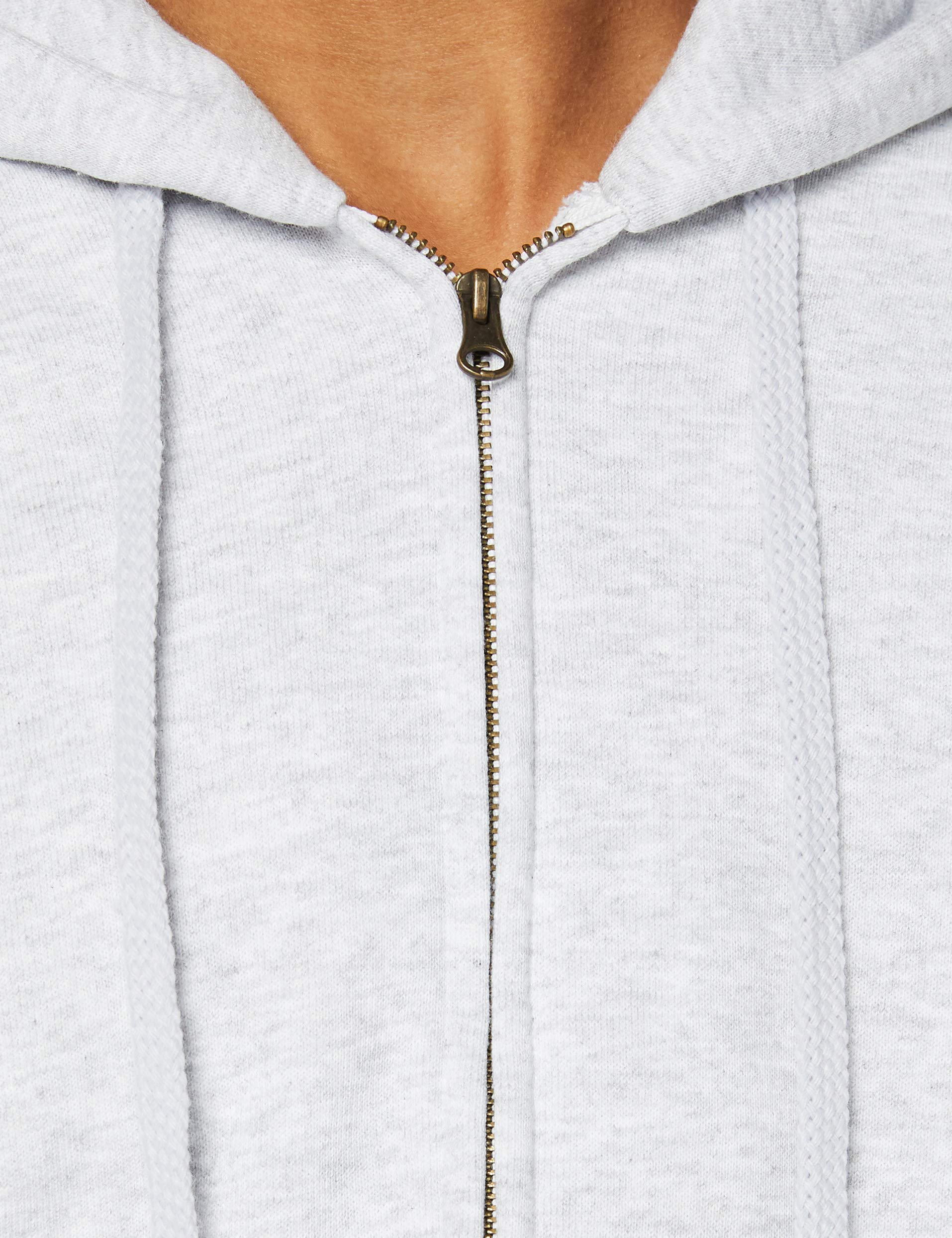 Fruit of the Loom Men's Lightweight Hooded Sweat Jacket - Breathable Pullover Hoodie for Casual Wear, Gym & Outdoor Activities