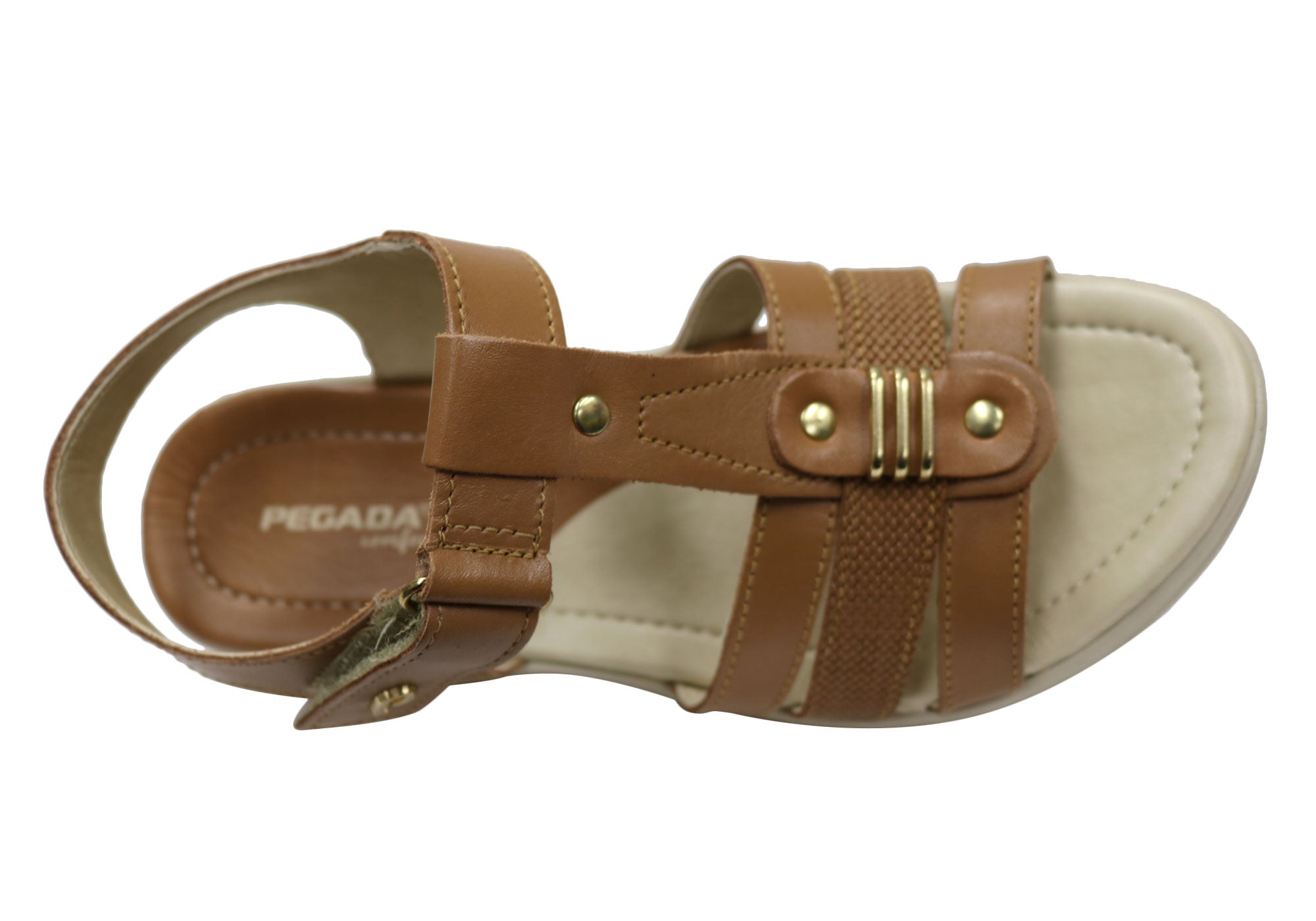 Tasha Women's Comfortable Leather Sandals - Handmade in Brazil - Perfect for Summer, Beach & Casual Outings