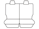 Custom Fit Canvas Seat Covers for Isuzu MU-X (2013-2021) - 3 Row Durable Protection | Perfect for Off-Roading, Camping & Family Adventures