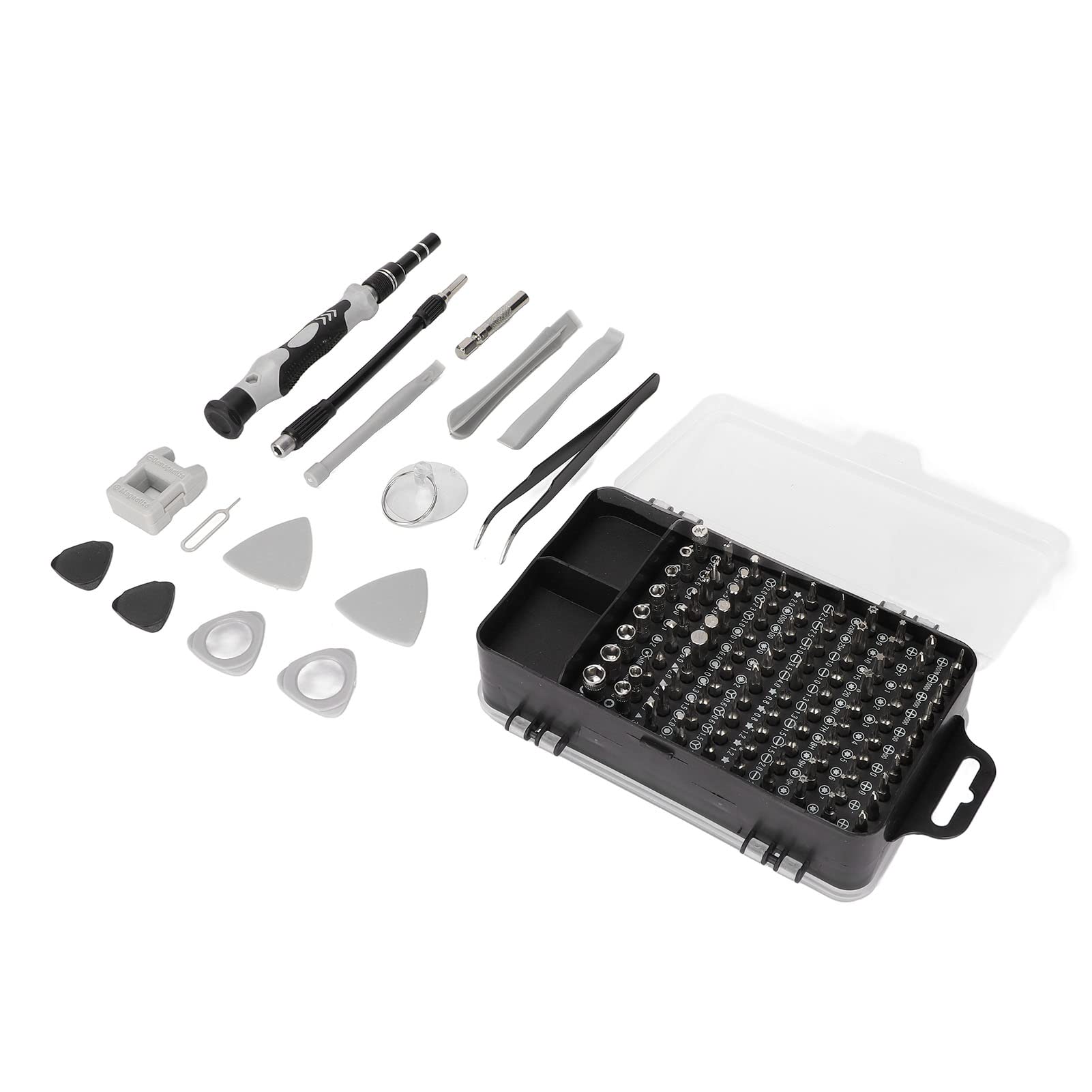 115 in 1 Precision Magnetic Screwdriver Set - Mini Electronics Repair Kit for PC, Laptop, Cellphone & Watch - Professional DIY Tool Kit with Storage Case - Perfect for Home, Office & Tech Repair Shops