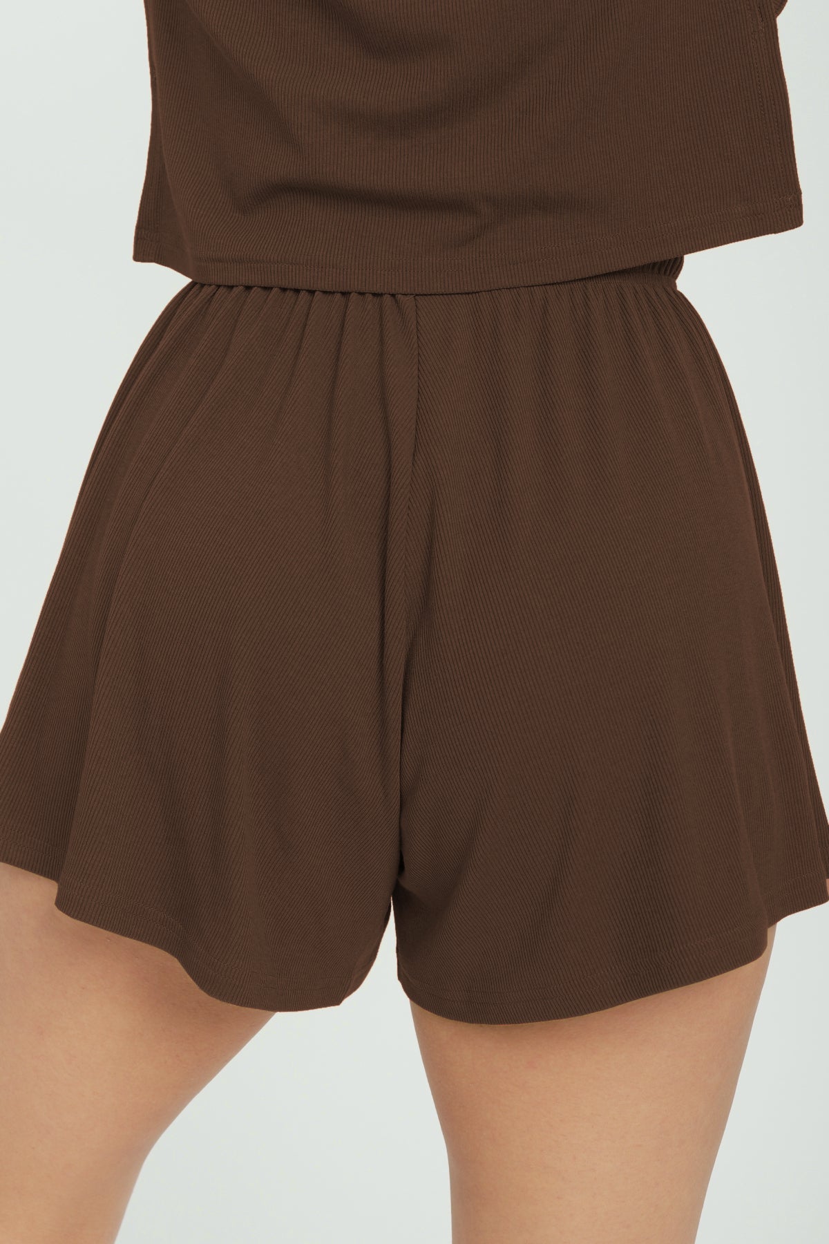 Simi Drawstring Bottom Pants for Women - Soft & Comfortable Chocolate Brown Lounge Pants - Perfect for Yoga, Home Wear & Relaxation