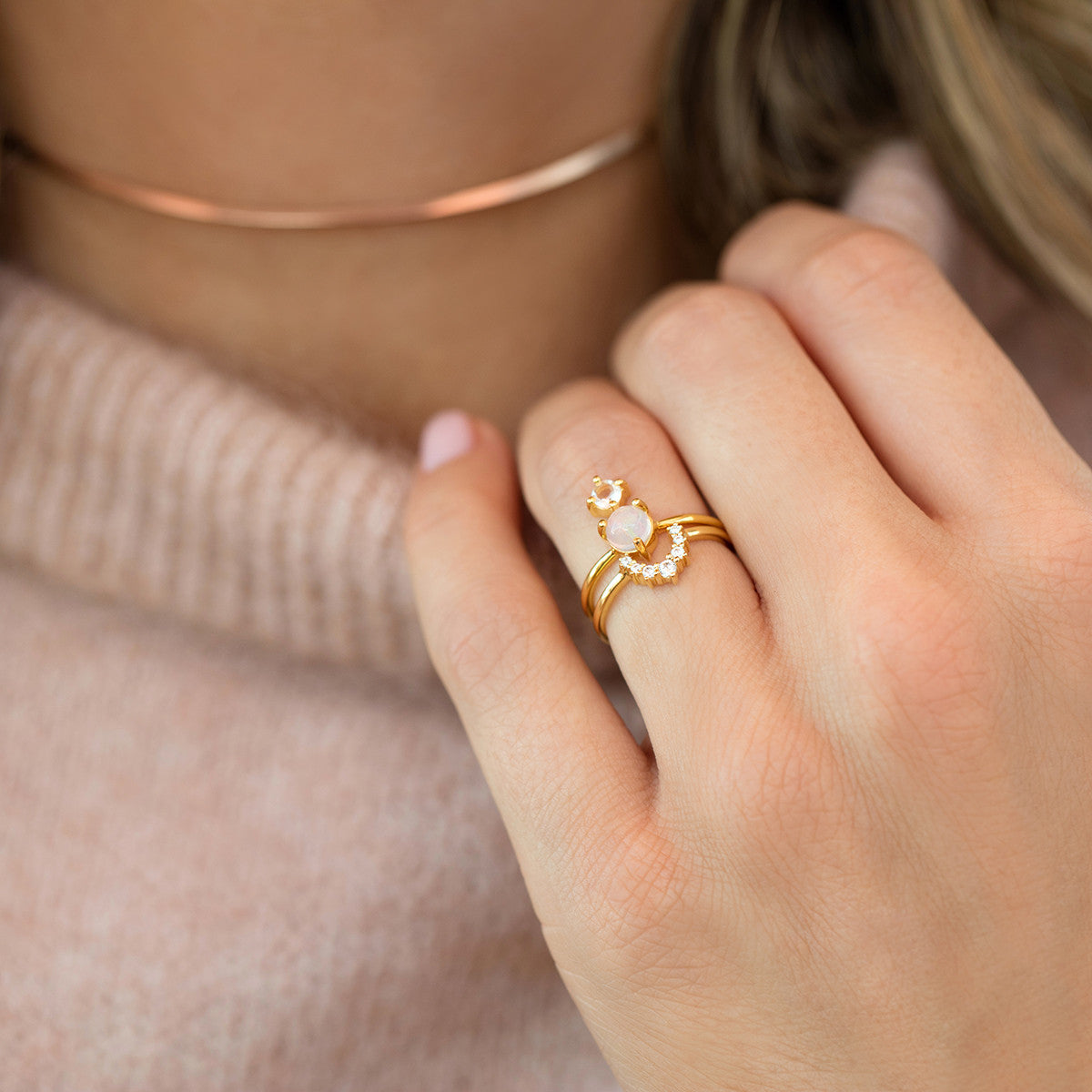 Rainbow Ring - Colorful Fashion Jewelry for Women & Girls | Perfect for Parties, Gifts & Everyday Wear