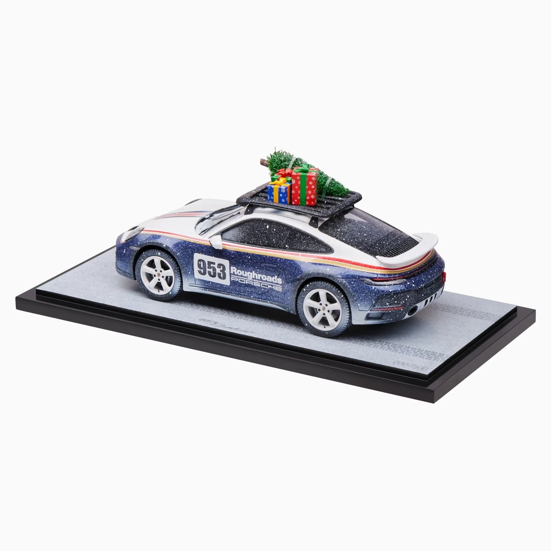 Porsche 911 Dakar (992) 1:18 Scale Die-Cast Model Car - Limited Christmas Edition - Collector's Item for Display, Gifts & Car Enthusiasts