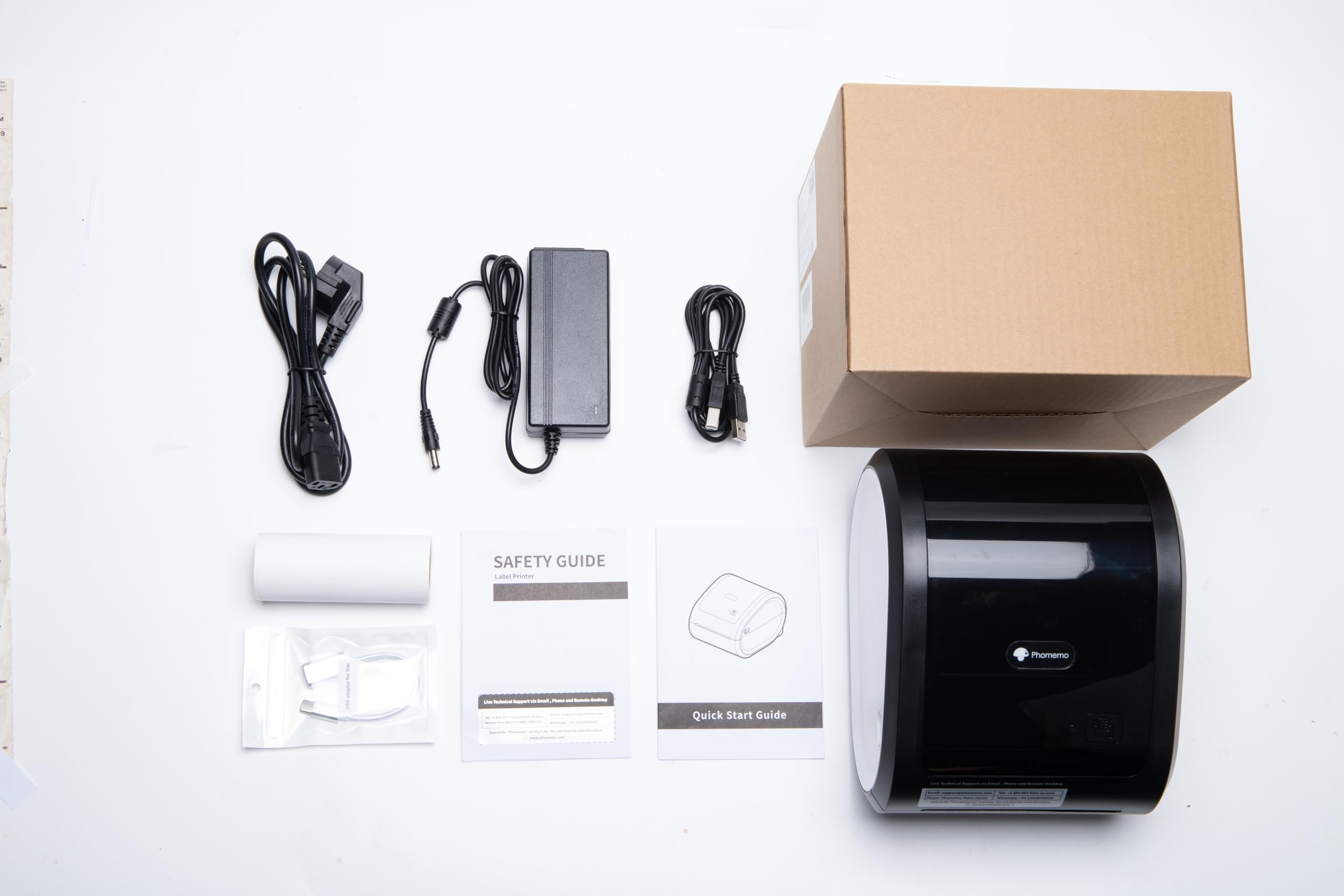 Phomemo D520BT Bluetooth Thermal Label Printer 4x6 - Shipping Address Printer for Small Business, Compatible with Amazon, eBay, Shopify, Etsy, FedEx, UPS, DHL - Perfect for E-commerce, Warehouse & Home Office Shipping Labels