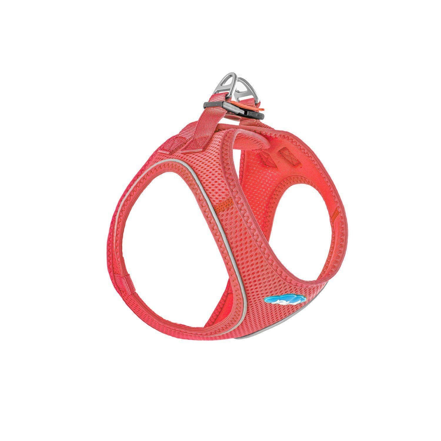 Breathable Mesh Dog Vest Harness - Soft Plush Pink Chewing Gum Color for Small Medium Large Dogs | Perfect for Walking, Hiking & Outdoor Adventures