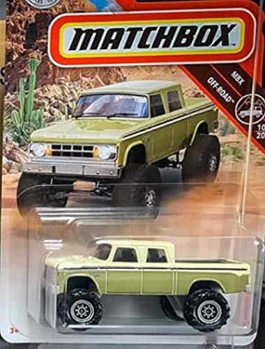 Matchbox 1:64 Scale 1968 Dodge D-200 Truck Diecast Model Car - Premium Collectible for Adults | Perfect for Display, Gifts & Vintage Car Collections