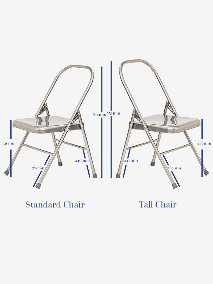 Yogamatters Tall Yoga Chair - Premium Meditation & Exercise Stool for Home & Studio - Perfect for Yoga, Pilates & Relaxation