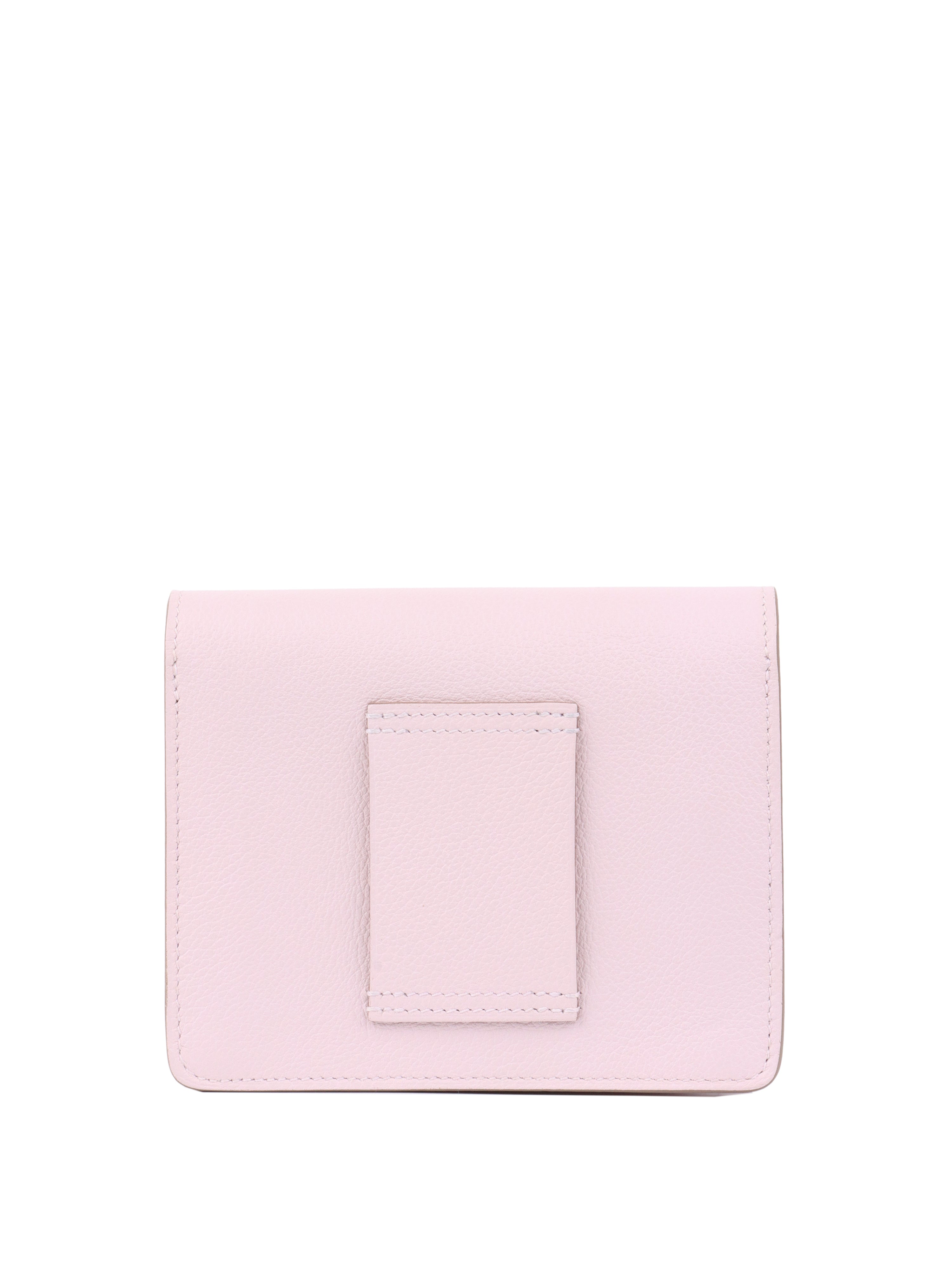 Hermes Roulis Slim Wallet in Mauve Pale - Luxury Leather Card Holder for Women | Perfect for Everyday Use, Travel & Special Occasions