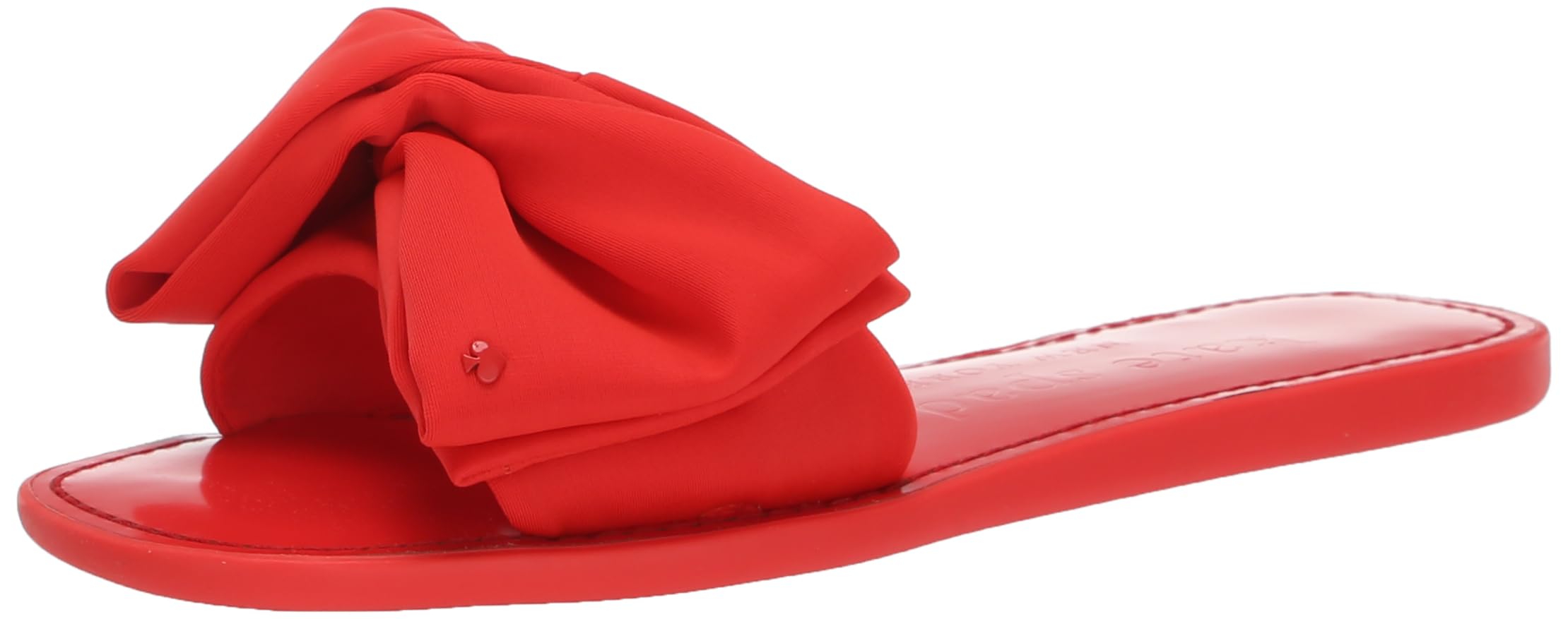 Kate Spade New York Women's Bikini Flat Sandals - Comfortable Summer Beach Slides for Pool, Vacation & Casual Outings