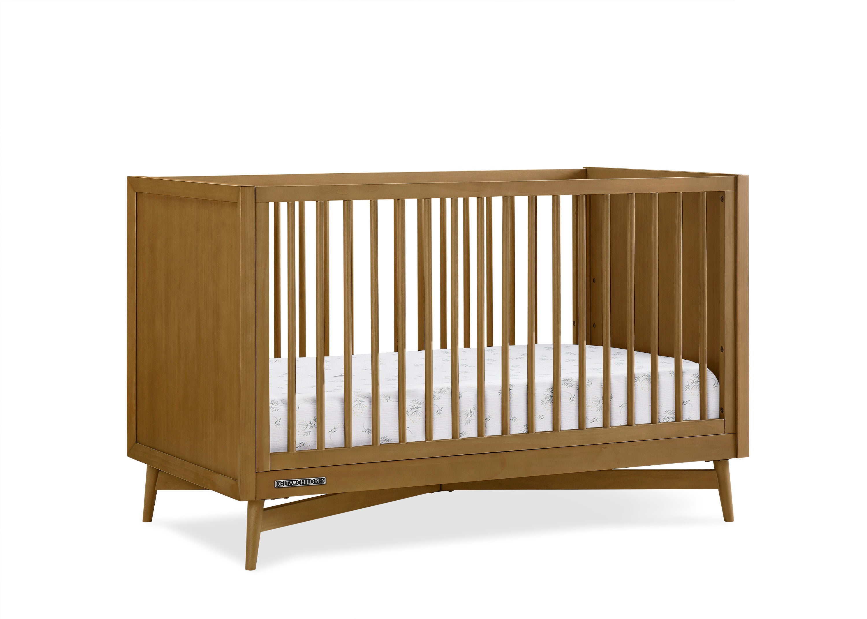 Dylan 4-in-1 Convertible Baby Crib - Toddler Bed, Daybed & Full-Size Bed Frame | Safe & Stylish Nursery Furniture for Newborns to Teens | Perfect for Modern Nursery, Bedroom & Guest Room