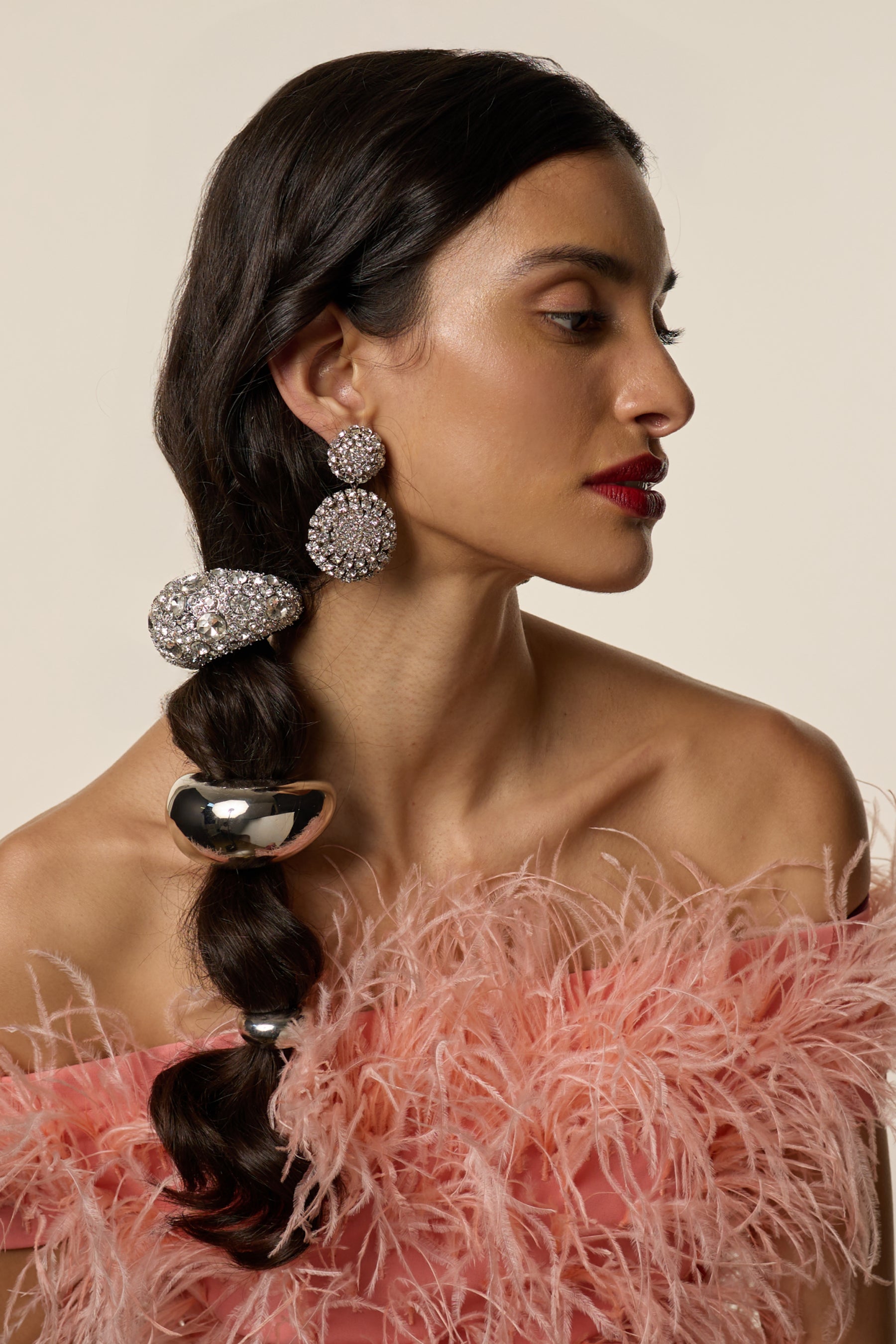 Zoe Crystal Drop Earrings - Elegant Dangling Earrings for Women, Perfect for Weddings, Parties & Special Occasions