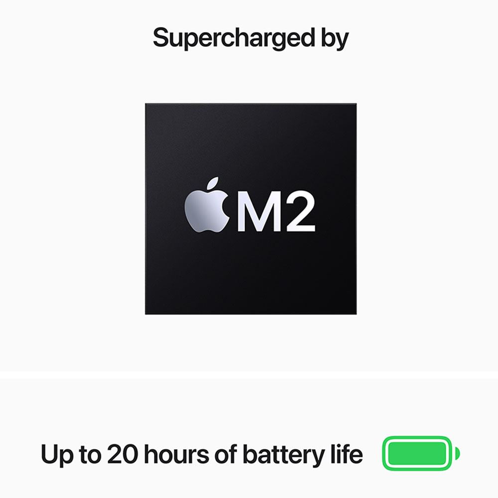 Apple MacBook Pro 13.3-inch (Mid 2022) M2 Chip 8-Core CPU, 8GB RAM, 512GB SSD - Space Gray (MNEJ3LL/A) - Perfect for Business, Creative Work & On-the-Go Professionals